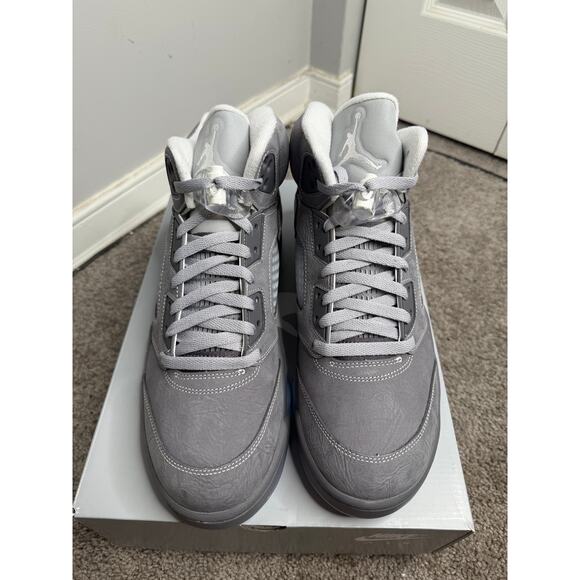 Air Jordan 5 Retro Wolf Grey Shoes Size 11 main image 6